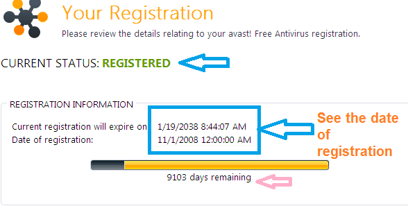 Avast Free Antivirus 2017 Activation Code Till 2038